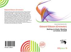 Copertina di Edward Gibson (Cricketer)