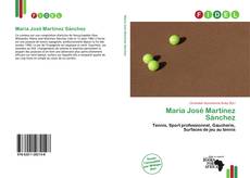 Buchcover von María José Martínez Sánchez