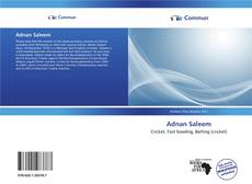 Capa do livro de Adnan Saleem 