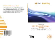 Buchcover von 2011 Orbetello Challenger – Singles