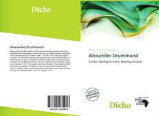 Bookcover of Alexander Drummond