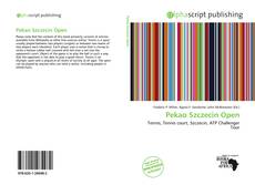 Обложка Pekao Szczecin Open