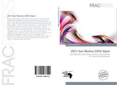 2011 San Marino CEPU Open kitap kapağı