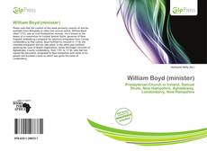 Buchcover von William Boyd (minister)