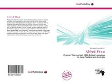 Bookcover of Alfred Shaw