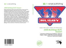 Обложка 2006 Bulldogs RLFC Season