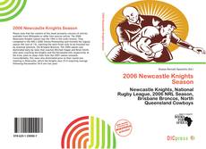 Portada del libro de 2006 Newcastle Knights Season