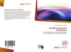 Couverture de Geoffrey Dawson (Cricketer)