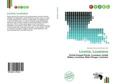 Capa do livro de Livonia, Louisiana 