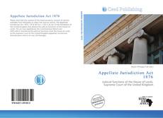 Portada del libro de Appellate Jurisdiction Act 1876