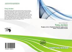 Portada del libro de Tony Jorden