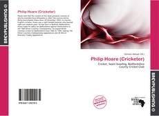 Capa do livro de Philip Hoare (Cricketer) 