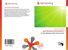 Jon Green (Cricketer) kitap kapağı