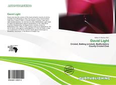 Portada del libro de David Light