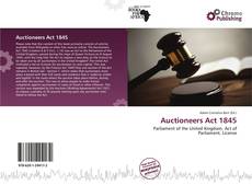 Copertina di Auctioneers Act 1845