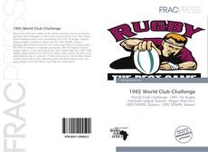 1992 World Club Challenge kitap kapağı