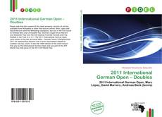 Buchcover von 2011 International German Open – Doubles