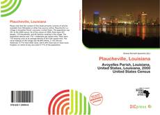 Plaucheville, Louisiana的封面