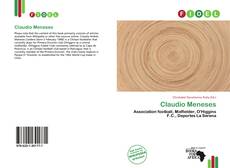 Capa do livro de Claudio Meneses 