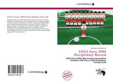 Capa do livro de UEFA Euro 2004 Disciplinary Record 