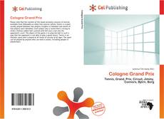 Portada del libro de Cologne Grand Prix