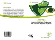 Bookcover of Hensted Park