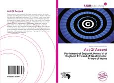 Capa do livro de Act Of Accord 