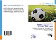 Couverture de 1988 European Cup Winners' Cup Final