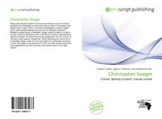 Buchcover von Christopher Seager