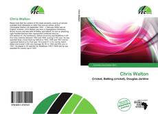 Portada del libro de Chris Walton