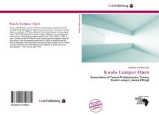 Bookcover of Kuala Lumpur Open