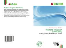 Buchcover von Richard Vaughan (Cricketer)