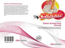 Capa do livro de Dinton Cricket Club Ground 