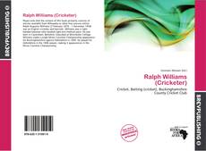 Ralph Williams (Cricketer) kitap kapağı