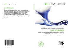 Buchcover von Wes McKnight