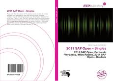 Capa do livro de 2011 SAP Open – Singles 