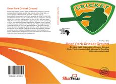 Copertina di Dean Park Cricket Ground