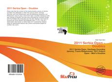 Bookcover of 2011 Serbia Open – Doubles