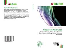 Capa do livro de Cristoforo Madruzzo 