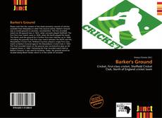 Bookcover of Barker's Ground