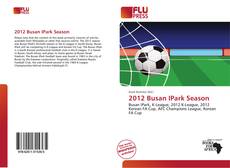 Capa do livro de 2012 Busan IPark Season 