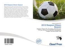 Portada del libro de 2012 Daejeon Citizen Season