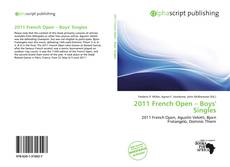 Обложка 2011 French Open – Boys' Singles