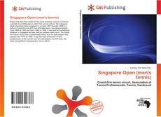 Portada del libro de Singapore Open (men's tennis)