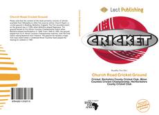 Bookcover of Church Road Cricket Ground