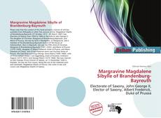 Portada del libro de Margravine Magdalene Sibylle of Brandenburg-Bayreuth