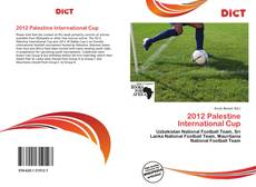 2012 Palestine International Cup的封面