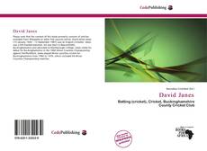 Portada del libro de David Janes