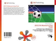 Couverture de 2012 FA Women's Cup Final