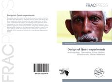 Design of Quasi-experiments的封面